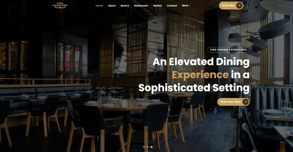 Hotel Pleasant View — Direct Booking Hospitality Platform