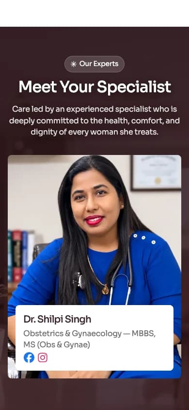 Doctor profile for Dr. Shilpi Singh with qualifications