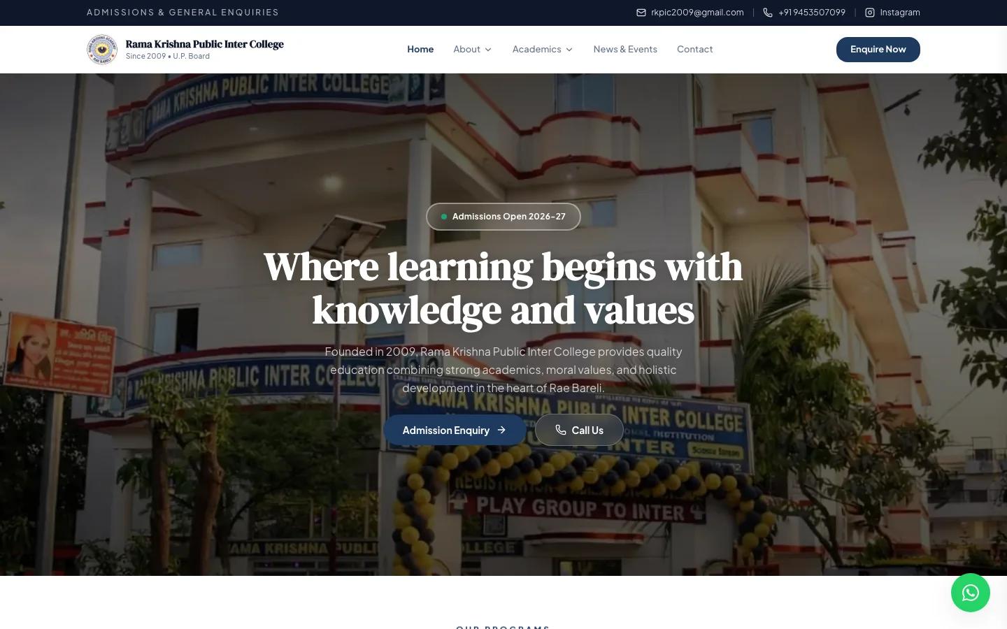 Rama Krishna Public Inter College